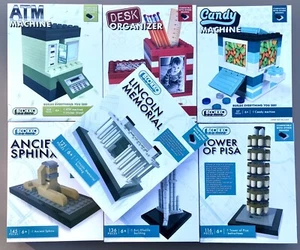 Lote de 7 juegos de construcción de mini ladrillos BLOKKO compatibles con otras marcas - Imagen 1 de 9