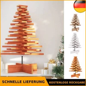 Holz Weihnachtsbaum zum Schmücken Christbaum Tannenbaum Massivholz Kiefer Baum - Bild 1 von 26