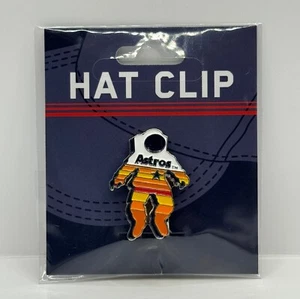 HOUSTON ASTROS Astronaut Tequilla Sunrise Hat Clip Officially MLB Licensed 🔥 - Picture 1 of 1