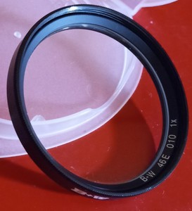 B&W  46mm Schneider 46e 010  1x Filter Mint