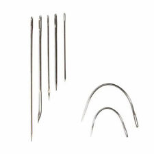 7PCS Curved Straight Repair Sewing Needles For Upholstery Carpets Leather Canvas