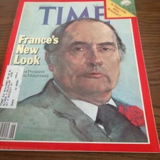 TIME MAGAZINE - June 29 1981 - FRANCOIS MITTERAND / Iran / Claude Cheysson