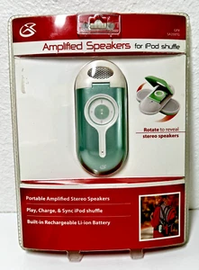 Ipod Shuffle Amplified Pill Speaker Gpx Powered Rechargeable Vintage Tech NOS - Picture 1 of 6