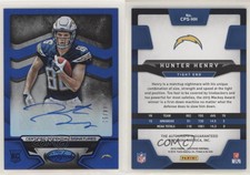 2016 Certified Potential Signatures Mirror Blue /50 Hunter Henry Rookie Auto RC