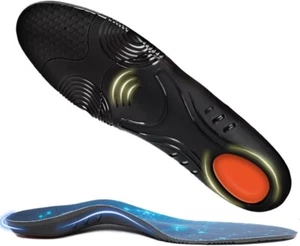 Plantillas de alivio de fascitis plantar 240 lb hombres mujeres, cómodo arco alto metatarsiano - Imagen 1 de 6