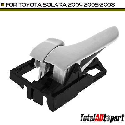 Maçaneta interna cinza para Toyota Solara 2004 2005-2008 motorista dianteiro lado esquerdo - Imagem 1 de 4