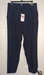 NWT Nike Golf Dri-Fit Pants Womens Navy Blue Sz Large $110 New - Picture 1 of 5