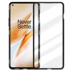 Easy to Install High Quality Magnetic Tempered Glass Cover Case for OnePlus 8 US - Picture 1 of 1