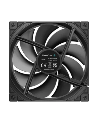 DeepCool FD14 Black Performance 140mm Case Fan - Image 1 of 4