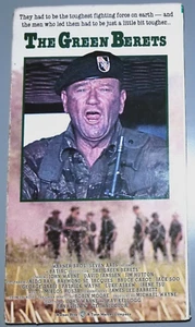 The Green Berets (VHS, 1990)(Military) John Wayne, Jim Hutton, James Janssen! - Foto 1 di 6