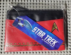 Star Trek The Original Series Red Uniform Coin Purse by the Coop New Sealed /Tag - Picture 1 of 3