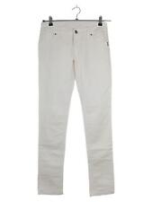 ICHI Jeans Damen Weiß Straight Leg Baumwollmix Gr. 28