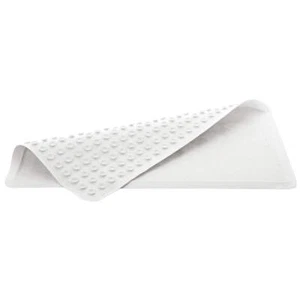 RUBBERMAID COMMERCIAL PRODUCTS 1982726 Bath Mat,28 in L,White 52YX17 - Picture 1 of 2