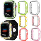 Case Cover For iWatch Series 6 5 4 3 2 SE Diamond Hard PC Bumper Protector Shell