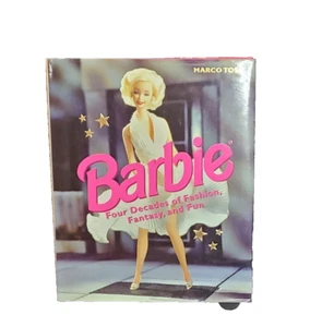 Barbie Four Decades Of Fashion, Fantasy & Fun, Marco Tosa Hardcover With Jacket - Picture 1 of 4