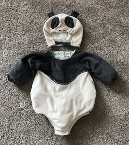 Adorable 2 Piece Babystyle PANDA Bear HALLOWEEN COSTUME Size  12 -18 Months - Picture 1 of 9