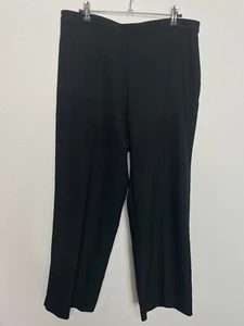 Levi's Size 36 Bootcut Dress Pants Black Pull On High Rise Career Classicore - Picture 1 of 10