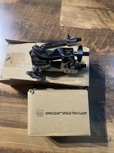 Mapex SONIClear Tom Holder 2 TH800 - Chrome Brand New Drum Mounts Lot - Picture 1 of 4