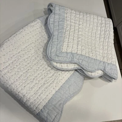 Serena & Lily Baywood Sky White Blue EURO SHAM CANTIDAD 2 Foto 1 de 4
