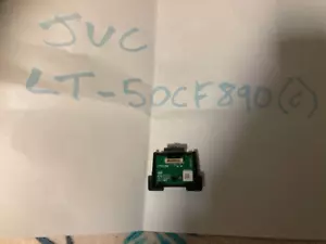 JVC LT-50CF890 (C) 50" TV POWER ON OFF CHANNEL REMOTE CONTROL BOARD 17TK158 - Picture 1 of 1