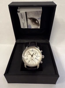Zeppelin Retrograde LZ127 Wristwatch With Box And Manual - Imagen 1 de 13
