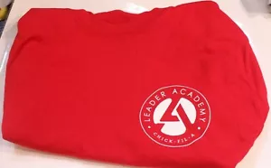 Chick Fil A Restaurant T Shirt Red Size Medium Fast Food Leader Academy DW1 - Picture 1 of 3