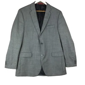 Alfani Luxury Design Grey Wool Regular Blazer Jacket Men Size UK 44R - Picture 1 of 11