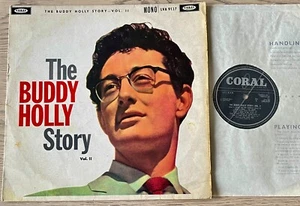 THE BUDDY HOLLY STORY VOL II LP CORAL (1963) 1B/2B VG ROCK 'N' ROLL ENGLAND (RE) - Picture 1 of 5