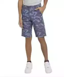 Levi's Youth Boys Size 14 Blue Camouflage Adjustable Waistband Cargo Shorts NWT - Picture 1 of 5