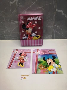 Caja de hojalata Minnie Mouse con libro para colorear, libro de cuentos y pegatinas - Ver fotos - Imagen 1 de 8