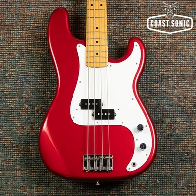 Fender '57 2006 reedición Precision P-Bass PB57-60 CIJ "Old Candy Red" Foto 1 de 4