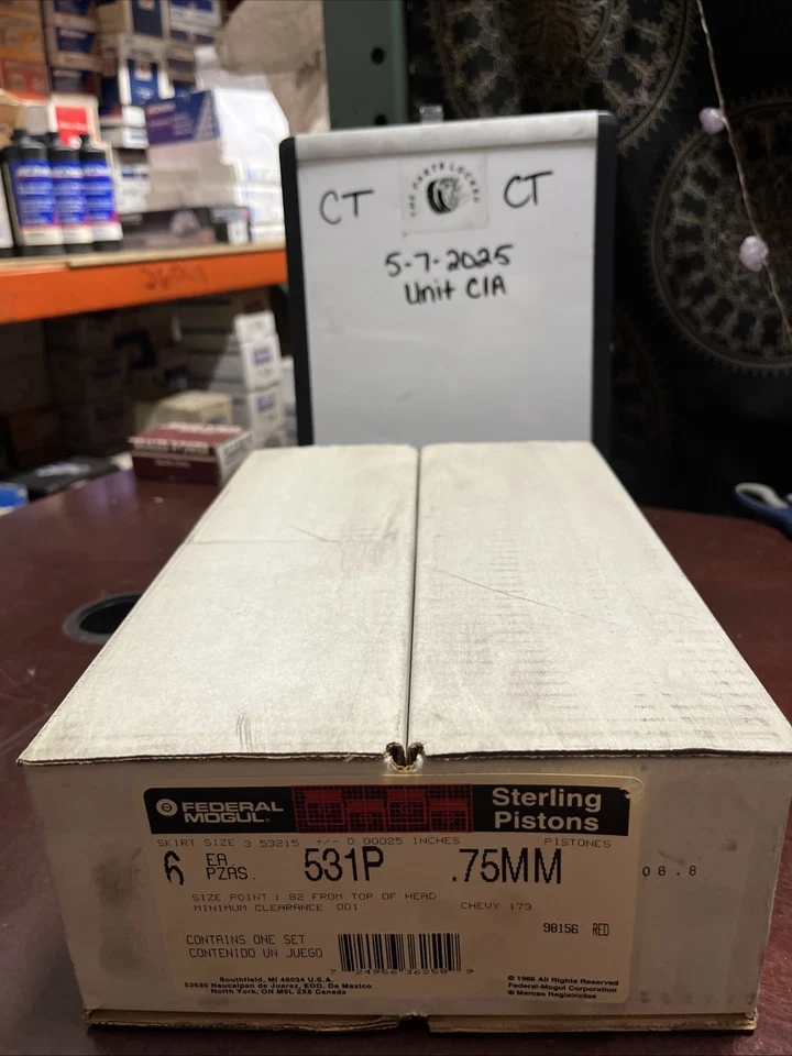 Engine Piston Sealed Power H531P .75mm 6 Piece Set - Image 1 of 1