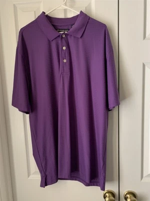 Camisa para hombre Oxford Golf Coolmax talla XL súper seca SS Foto 1 de 4