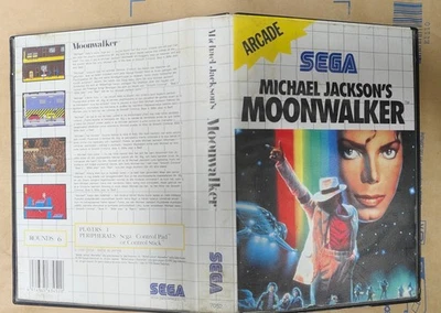 SEGA Master System Lotto 17 Giochi Originali – Testare – Retro Gaming - Moonwalk - Immagine 1 di 4
