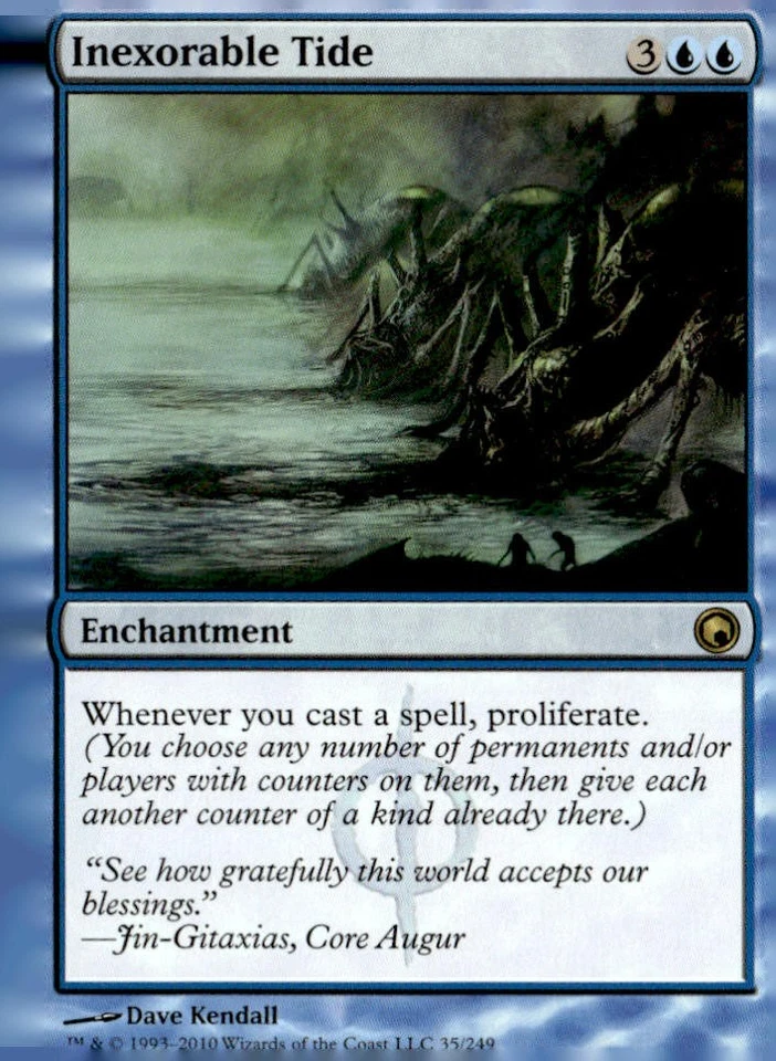 Scars of Mirrodin #35 Inexorable Tide - Image 1 of 2