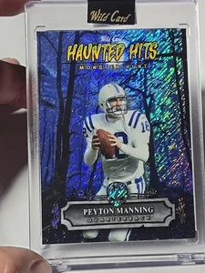 Peyton Manning 2025 Wild Card Haunted Hits Multi Sport 1/1 Woods Island Foil  - Picture 1 of 4
