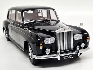 Paragon 1/18 Rolls Royce Phantom V 1964 MPW Midnight Blue Diecast Model Car - Picture 1 of 14