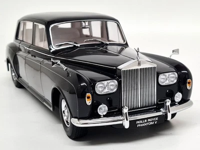 Paragon 1/18 Rolls Royce Phantom V 1964 MPW Midnight Blue Diecast Model Car - Image 1 of 4