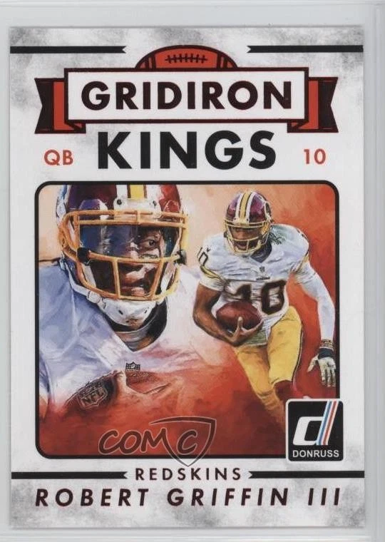 2015 Panini Donruss Gridiron Kings Rack Pack Red Robert Griffin III #286 - Image 1 of 2