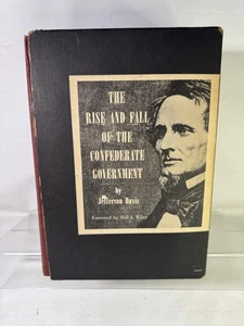 "THE RISE AND FALL OF THE CONFEDERATE GOVERNMENT Jefferson Davis 2 Volumes Set - Bild 1 von 24