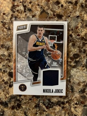 Nikola Jokic 2019 Panini Father's Day Relics /99 Denver Nuggets - Image 1 of 2