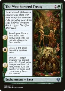 The Weatherseed Treaty Foil (188) Dominaria United DMU MTG Magic - Picture 1 of 1