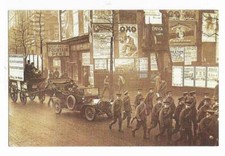 Single postcards - 1990s - Nostalgia - War  - Art - Design - City Life USED