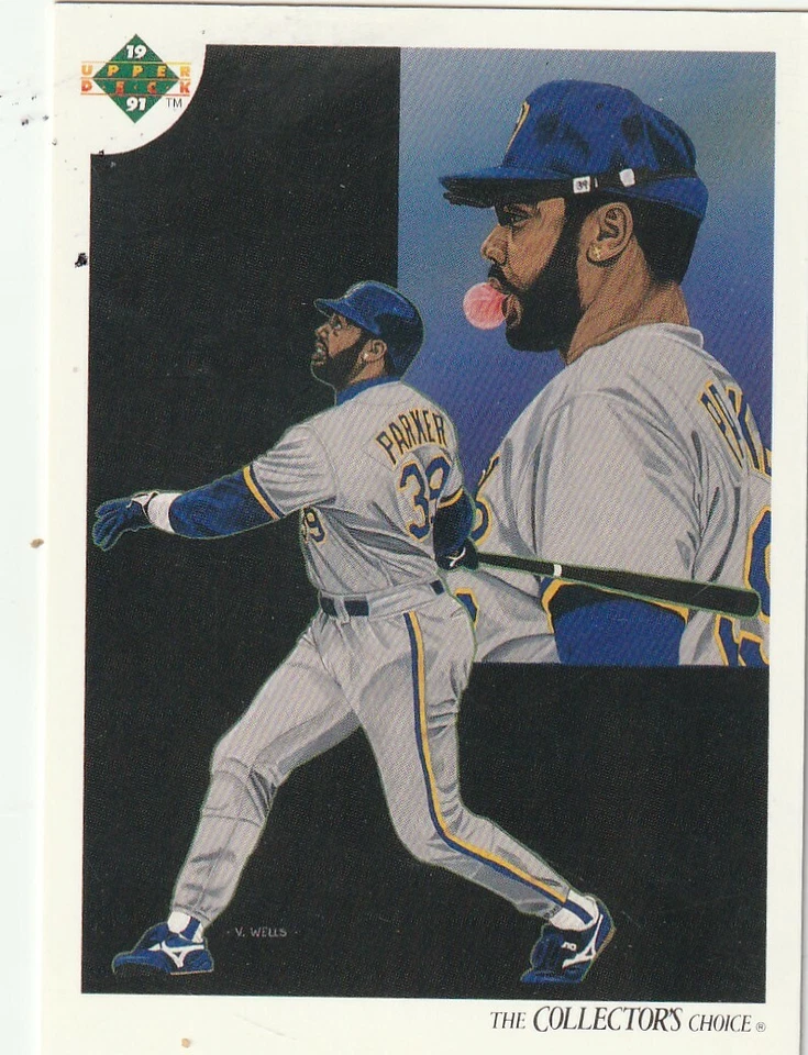 FREE SHIPPING-MINT-1991 Upper Deck Dave Parker #48 BREWERS COLLECTOR'S CHOICE - Image 1 of 1