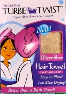 The Original Turbie Twist Hair Towel, Orange - Picture 1 of 2