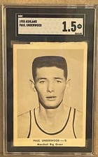 1955 Ashland Motor Oil BK Card Paul Underwood Marshall Big Green SGC 1.5
