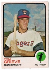 1973 O-Pee-Chee Tom Grieve Texas Rangers #579
