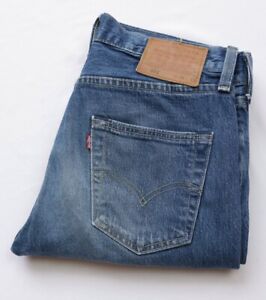 Levis Premium 501 Straight Jeans męskie rozm. W30 L32 S Small Button Fly STRETCH