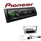 Pioneer Autoradio Android Usb Mit Einbauset Fur Opel Astra H Matt Chrom Canbus