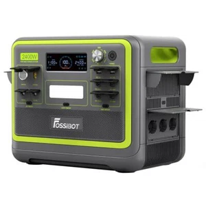 FOSSiBOT F2400 Stazione di Alimentazione Portatile 2048Wh 2400W Generatore Solare Batteria LiFePO4 - Foto 1 di 24